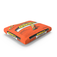 Lying Bag Cement Quikrete 66 Lb Orange PNG & PSD Images