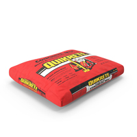Lying Cement Packaging 50 Lb Red PNG & PSD Images