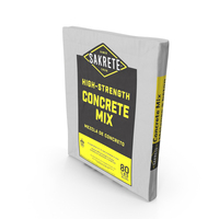 Pack Of Cement Sakrete 80 Lb White PNG & PSD Images