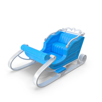 Silver Sleigh PNG & PSD Images