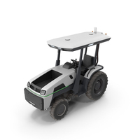 Smart Electric Tractor Dusty PNG & PSD Images