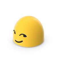 Smirking Face Android Emoji PNG & PSD Images