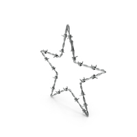 Star Shaped Barbed Wire PNG & PSD Images
