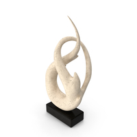 Stone Abstract Modern Sculpture Home Decoration PNG & PSD Images