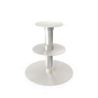 Three Tier Wedding Cake Stand PNG & PSD Images