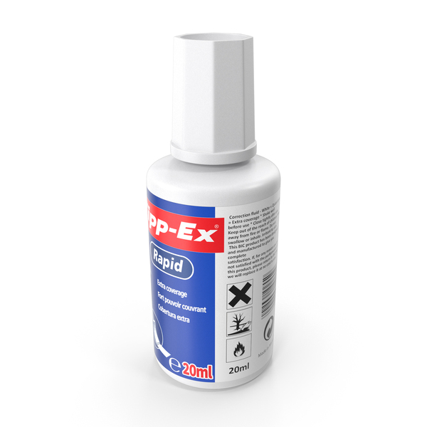 Tipp Ex Shake n Squeeze Correction Fluid Pen PNG Images & PSDs for