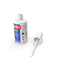 Tipp Ex Rapid Correction Fluid Opened PNG & PSD Images