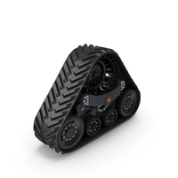 Triangle Track Crawler PNG & PSD Images