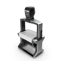 Trodat Professional 5480 Self Inking Date Stamp PNG & PSD Images