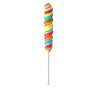 Twisty Hard Lollipop Candy PNG & PSD Images