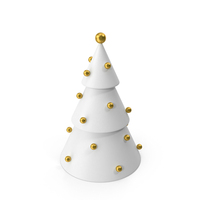 Christmas Tree White PNG & PSD Images