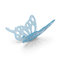 Glass Butterfly PNG & PSD Images