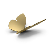 Gold Butterfly PNG & PSD Images