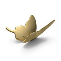 Gold Butterfly PNG & PSD Images