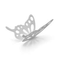 Monochrome Butterfly PNG & PSD Images