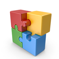 Puzzles With One Bumped Piece PNG & PSD Images