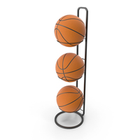 Basketball Display Stand PNG & PSD Images
