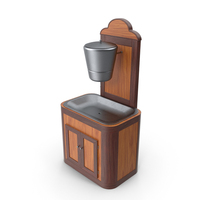 Village Washstand PNG & PSD Images