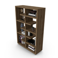 Bookshelves With Books PNG & PSD Images