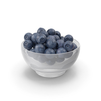 Bowl Of Blueberries PNG & PSD Images