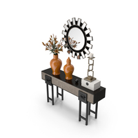 Console Table Set PNG & PSD Images