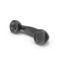 Black Handset PNG & PSD Images
