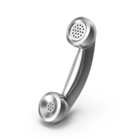 Handset Vertical Metal PNG & PSD Images
