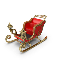 Christmas Sleigh PNG & PSD Images