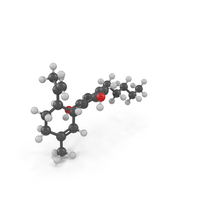 CBD Molecule PNG & PSD Images