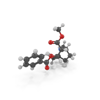 Cocaine Molecule PNG & PSD Images