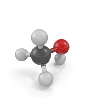 Methanol Molecule PNG & PSD Images