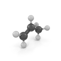 Propene Molecule PNG & PSD Images