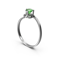 Solitaire Chrome Emerald PNG & PSD Images