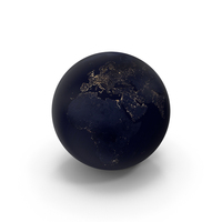 Earth Night PNG & PSD Images