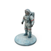Astronaut Figurine PNG & PSD Images