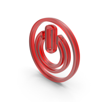 Out Line Power Button Icon Glass PNG & PSD Images
