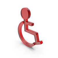 Wheelchair Icon Glass PNG & PSD Images