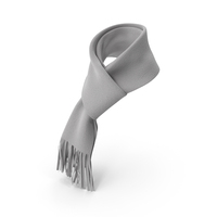 Gray Scarf PNG & PSD Images