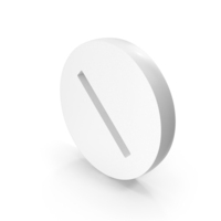 Round Forward Or Backward Slash Symbol PNG & PSD Images
