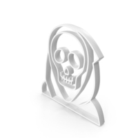 Halloween Death Grim Reaper Face Symbol PNG & PSD Images