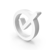 In Circle Tick Mark Symbol PNG & PSD Images