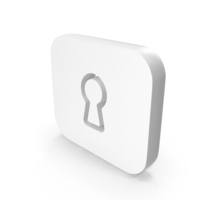 Square Web Lock Secure Symbol PNG & PSD Images