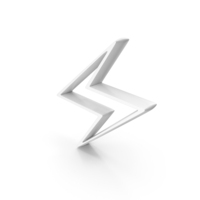 Thunderbolt Power Icon PNG & PSD Images