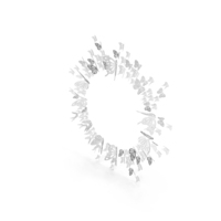 White Frame Butterfly PNG & PSD Images