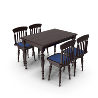 Bar Table And Chairs PNG & PSD Images