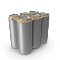 Cardboard Large Can Holder 6 Pack PNG & PSD Images