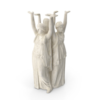 Nymphs Sculpture PNG & PSD Images
