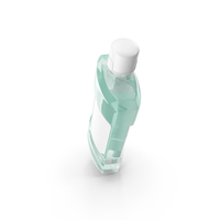 Green Mouthwash Container PNG & PSD Images