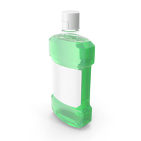 Green Mouthwash Container PNG & PSD Images
