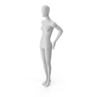 Female Abstract Mannequin PNG & PSD Images